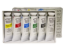 Winsor & Newton Designers' Gouache 6x14ml Set Primary Colour