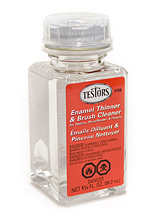 Testors Enamel Thinner & Brush Cleaner 1.75oz
