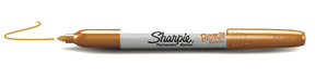 Sharpie Fine Point Permanent Marker   Metallic Bronze