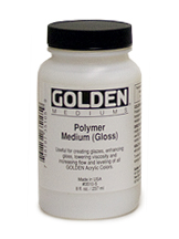 Golden Polymer Medium Gloss 8oz