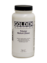 Golden Polymer Medium Gloss 16oz