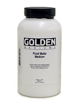 Golden Fluid Matte Medium 32oz