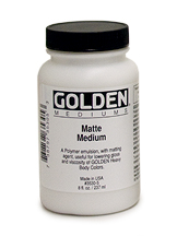 Golden Matte Medium 8oz