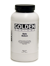 Golden Color Pouring Medium Matte 32oz