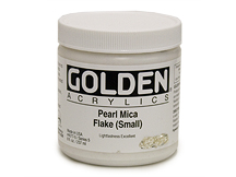 Golden Pearl Mica Flakes (Small) 8oz