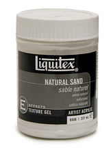 Liquitex Texture Gel Natural Sand 8oz