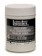 Liquitex Texture Gel Glass Beads 8oz