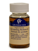 Grumbacher Oil Painting Medium III 2.5oz