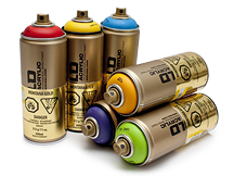 Montana Cans GOLD Spray Paint, 400ml, Fluorescent, Acid Green 