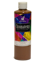 Chromatemp Liquid Tempera Paint 16oz Brown