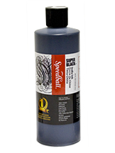 Speedball Super Black Waterproof India Ink 16oz