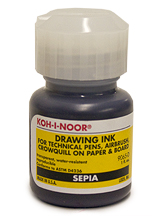 KohINoor Rapidraw Black India Ink