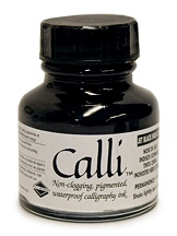 Daler-Rowney Calli Calligraphy Ink - 1 oz, Jet Black