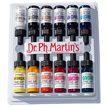 Dr. Martins Hydrus Watercolour Set of 12x0.5oz