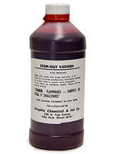 Graphic Chemical Stop-Out Varnish 16oz