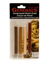 Generals Multi Pastel Earth Tone Set of 4