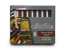 Cretacolor Brown Hard Pastels Set of 8