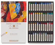 Sennelier Oil Pastel Set - Universal Colors, Set of 48