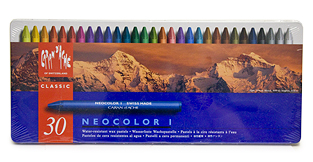 Caran DAche Neocolor I Wax Oil Pastels - Set of 30