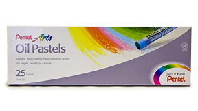 Pentel Oil Pastels - Set of 25