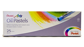 Pentel Arts® 25 Color Oil Pastels Set