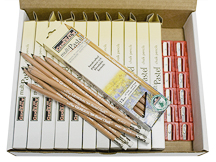 Generals Multi-Pastel Chalk Pencils Class Pack