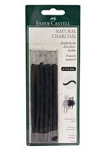 Faber-Castell PITT Natural Charcoal 5-8mm