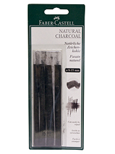 Faber-Castell PITT Natural Charcoal 9-15mm
