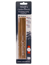 Wolff’s Carbon Pencils Pack of 4