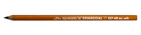 Generals Charcoal Pencil 6B Extra Soft