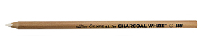 Generals Charcoal Pencil White