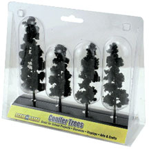 Scene-A-Rama Conifer Trees Pack of 4