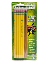 Ticonderoga World’s Best Pencil #2 HB Set of 10+2