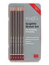 Wolffs Graphite Sketch Set of 6