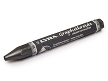 Lyra Non-Toxic Water Soluble Graphite Crayon, 6B Tip, Pack of 12