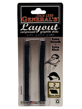 General’s Layout Graphite Sticks Set of 2