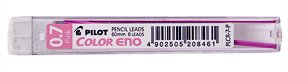 Pilot ENO Color Lead - 0.7mm Pink - Pack of 6