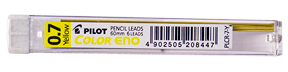 Pilot ENO Color Lead - 0.7mm Yellow - Pack of 6