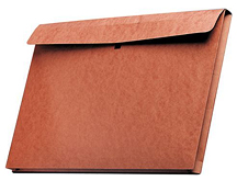 Red Expanding Wallet Portfolio 17x22x2