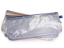 Alvin Mesh Reinforced Zipper Bag 5"x13"