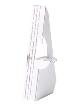 Lineco Self-Stick Easel Back 9" White