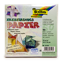 Folia Origami 6x6 Crystal Embossed 50/Pack