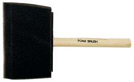 Foam / Sponge Brush 4"