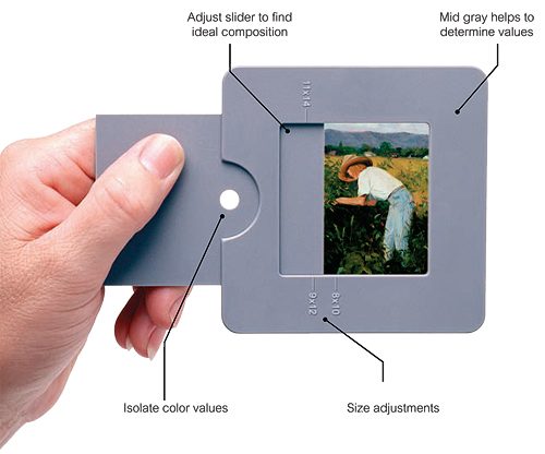 Artist View Catcher Tool Portable Viewfinder Gadget A-fs