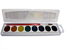 Prang Washable Watercolor Set of 8