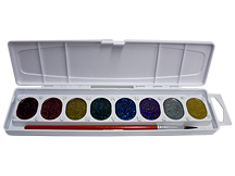 Washable Glitter Watercolor Set - Prang