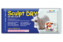 Mungyo Sculpt-Dry Air Dry Clay 1000g White