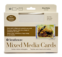 Strathmore Mixed Media Cards 5x7 Pack of 10