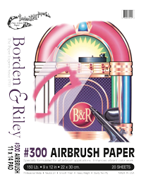 Borden & Riley #300 Airbrush Pad 9x12 