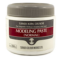Turner Acryl Gouache Modeling Paste (Normal) – 350mL